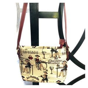 SIGNARE  Tapestry purse Cosmopolitan Chocolatier